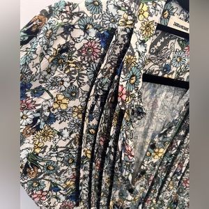 Authentic Zadig and Voltaire Women’s mini flower print dress